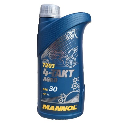 Четиритактово масло MANNOL 1L.