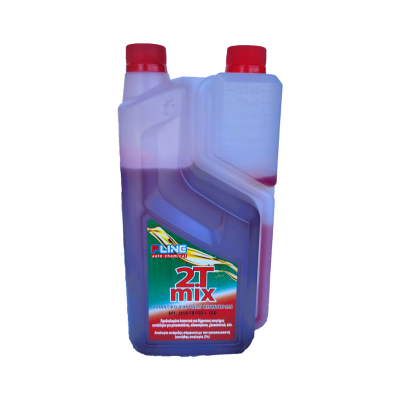 Двутактово масло с дозатор 1Л. за бензин